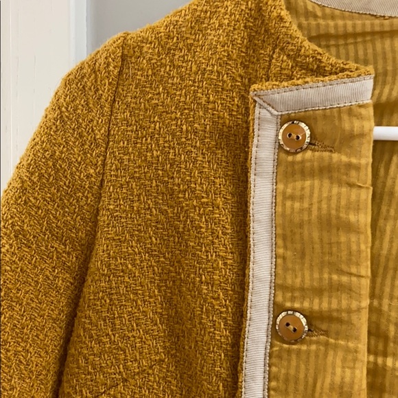 Stunning Anthropologie Cropped Wool Jacket - Picture 2 of 4